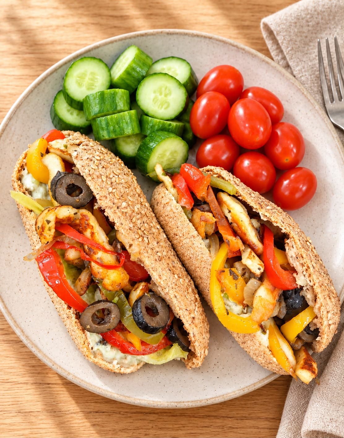 The Keto Halloumi Fajitas