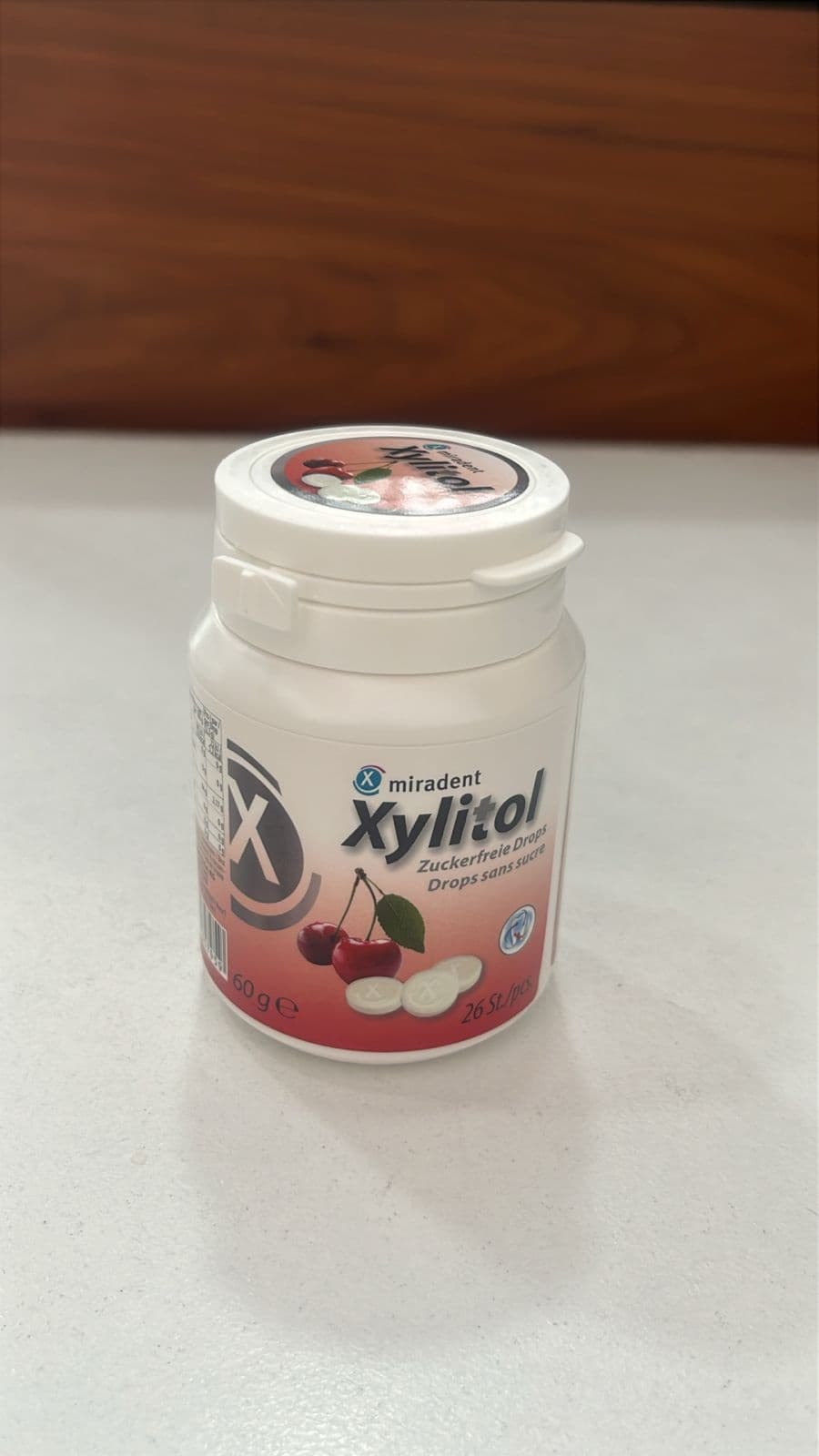 Cherry Xylitol Drops (Bonbons)