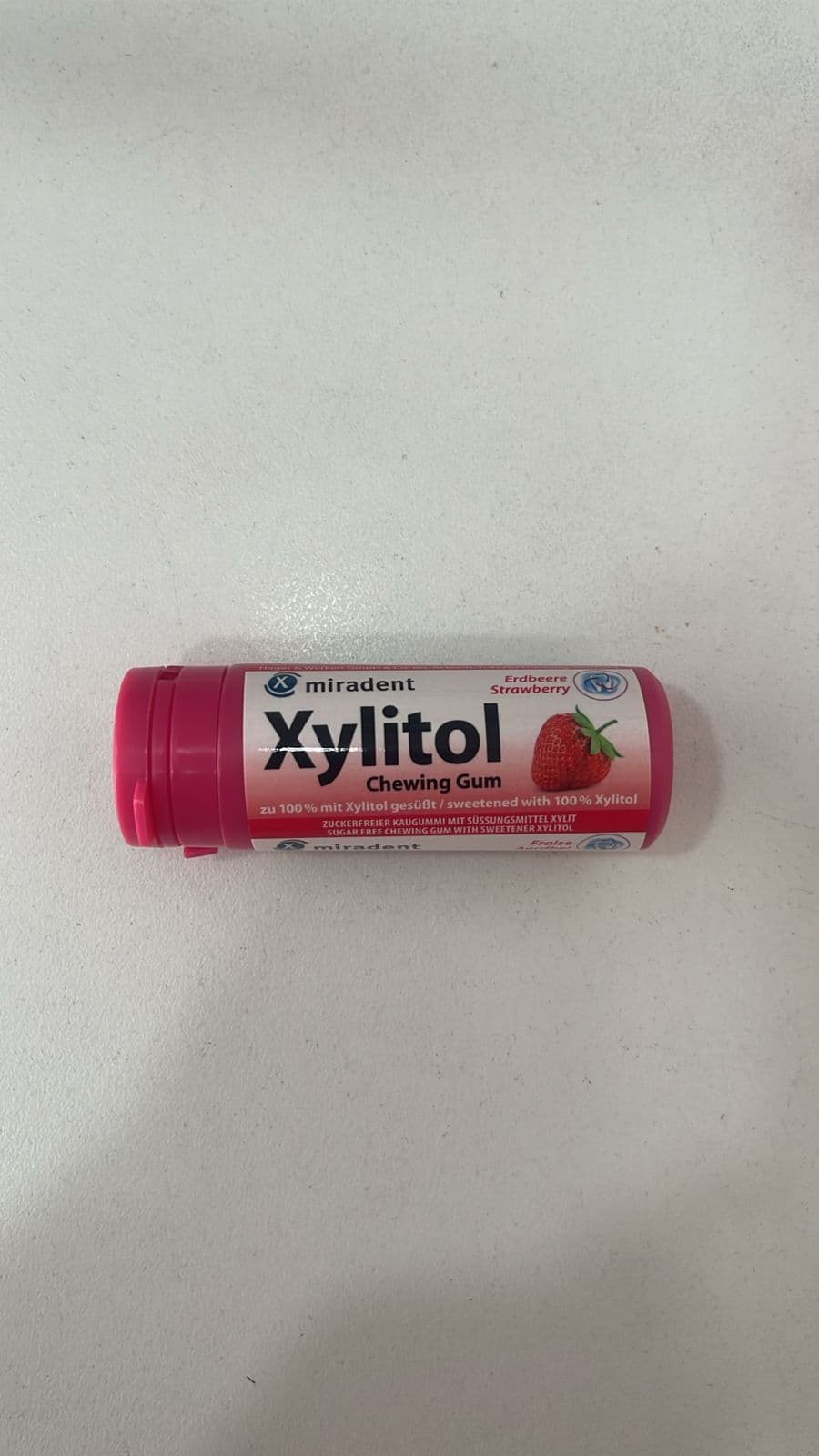 Strawberry Xylitol Gum