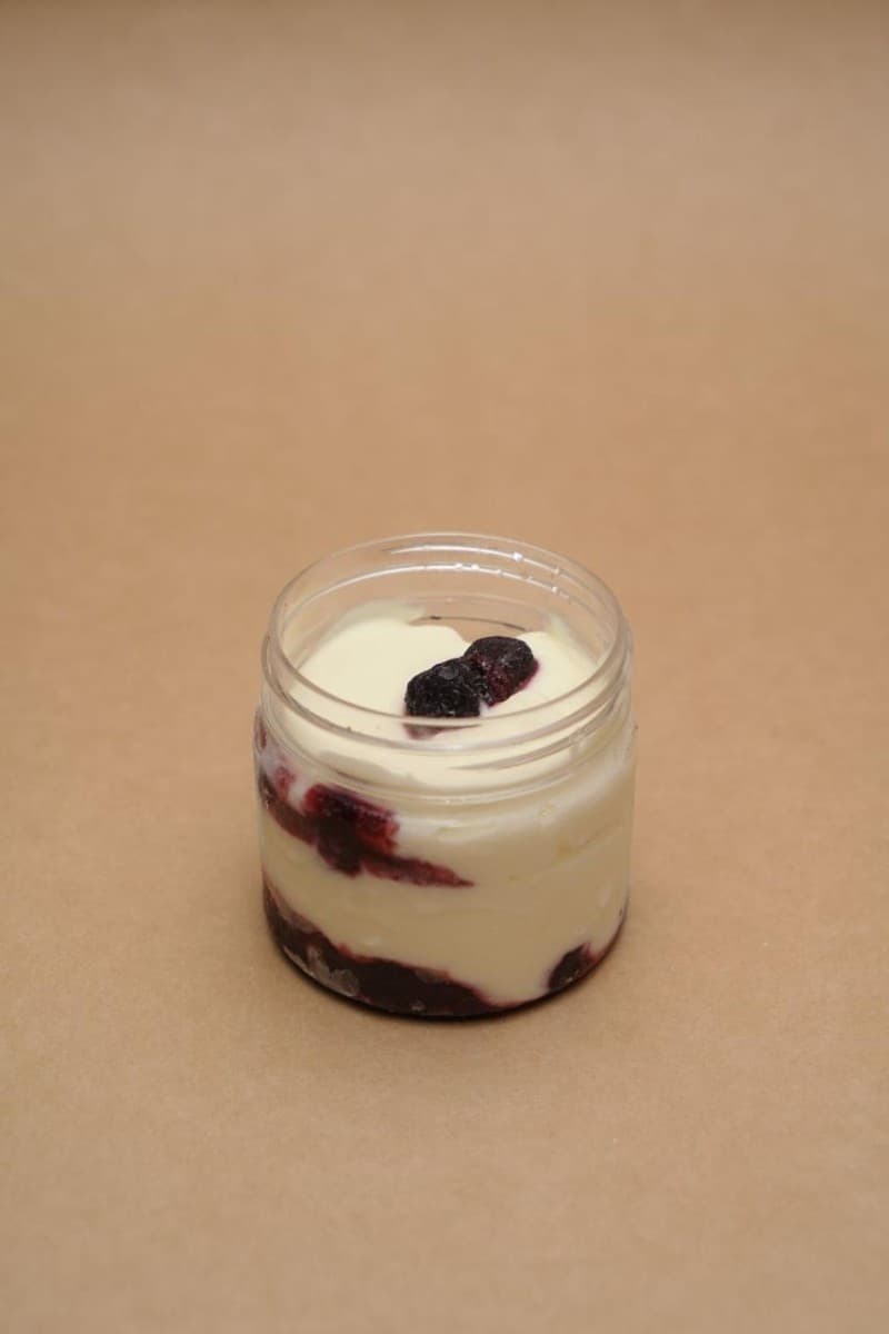 The Keto Blueberry Ice Cream Cup (3 net carbs)