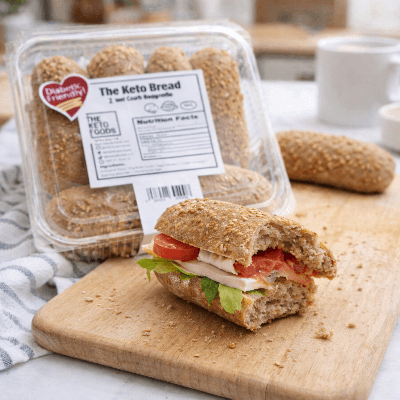 The Keto Bread (2 net carbs per piece)