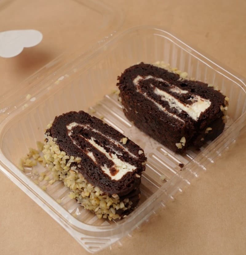 The Keto Chocolate Swiss Roll (2 net carbs per piece)