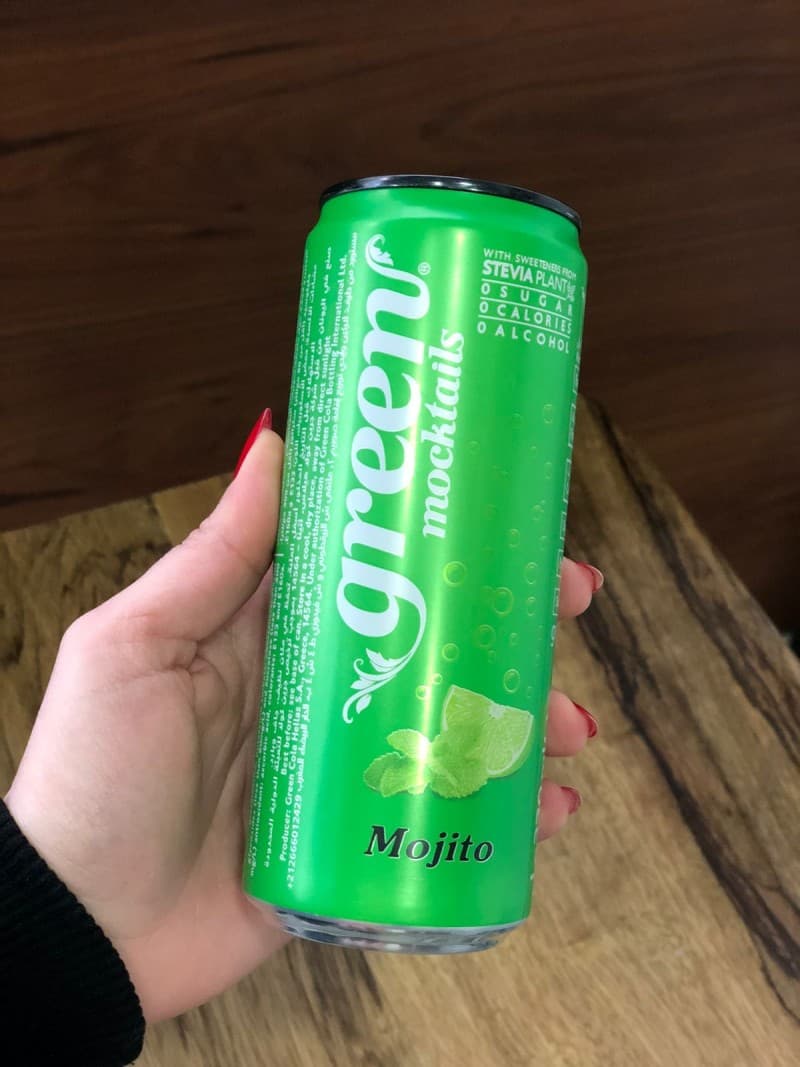 Green Cola Mojito Lime and Mint