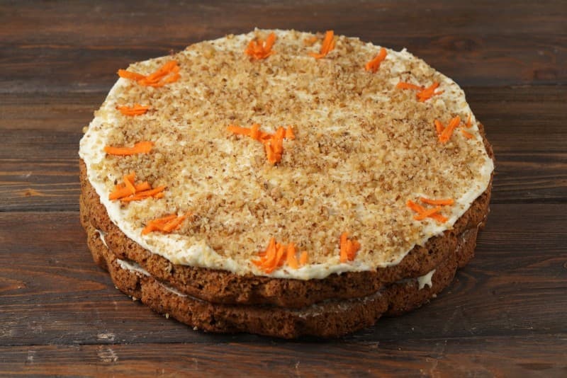 The Keto Carrot Cake (Large 8 ppl)