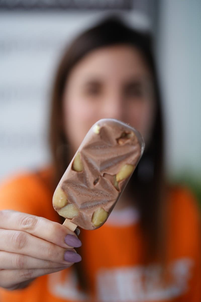 The Keto Chocolate Almond Ice Cream (1.2 net carbs)