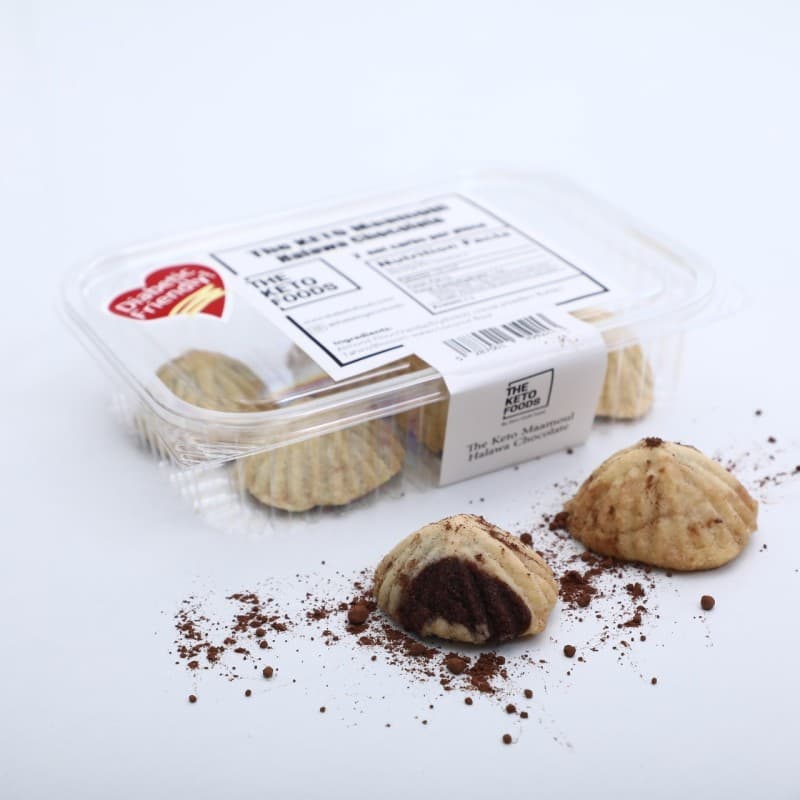 The Keto Halawa Chocolate Maamoul (2 net carbs per piece)