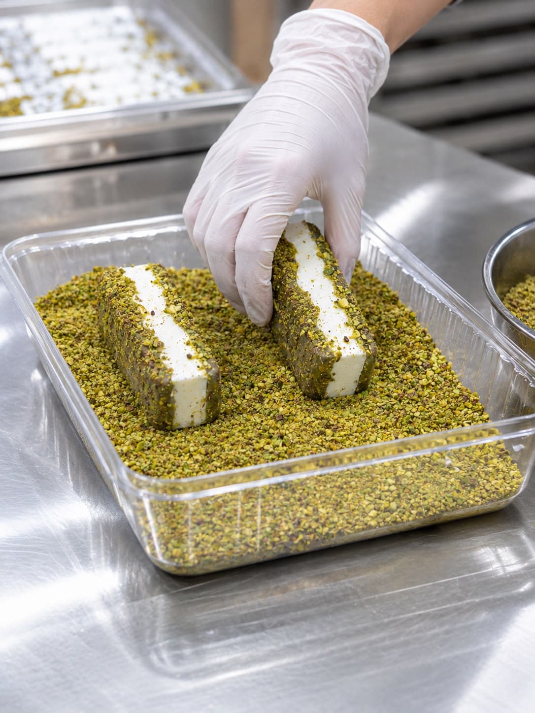 The Keto Pistachio Ashta Sandwich