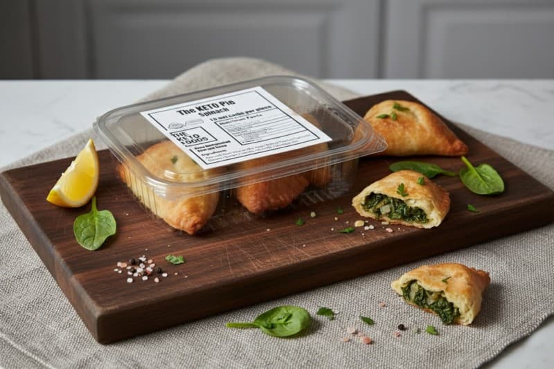 The Keto Spinach Pie (1.6 net carbs per piece)