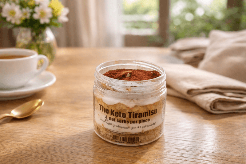The New Keto Tiramisu Cup (4 net carbs per cup)